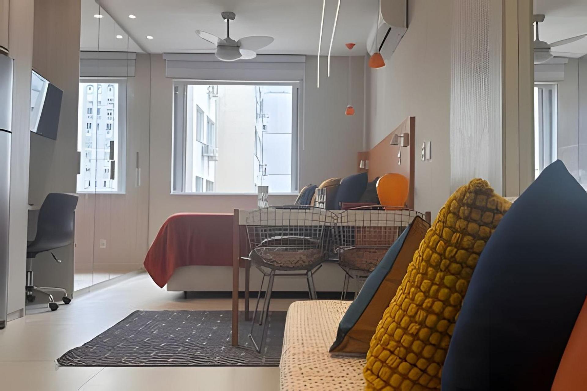 Studio Novo, Chic Perto Da Praia Em Copa Para 4 Apartment Rio de Janeiro Exterior foto